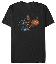 Men's Big & Tall Spooky Vader Tee by Star Wars in Black (Size 3XLT)