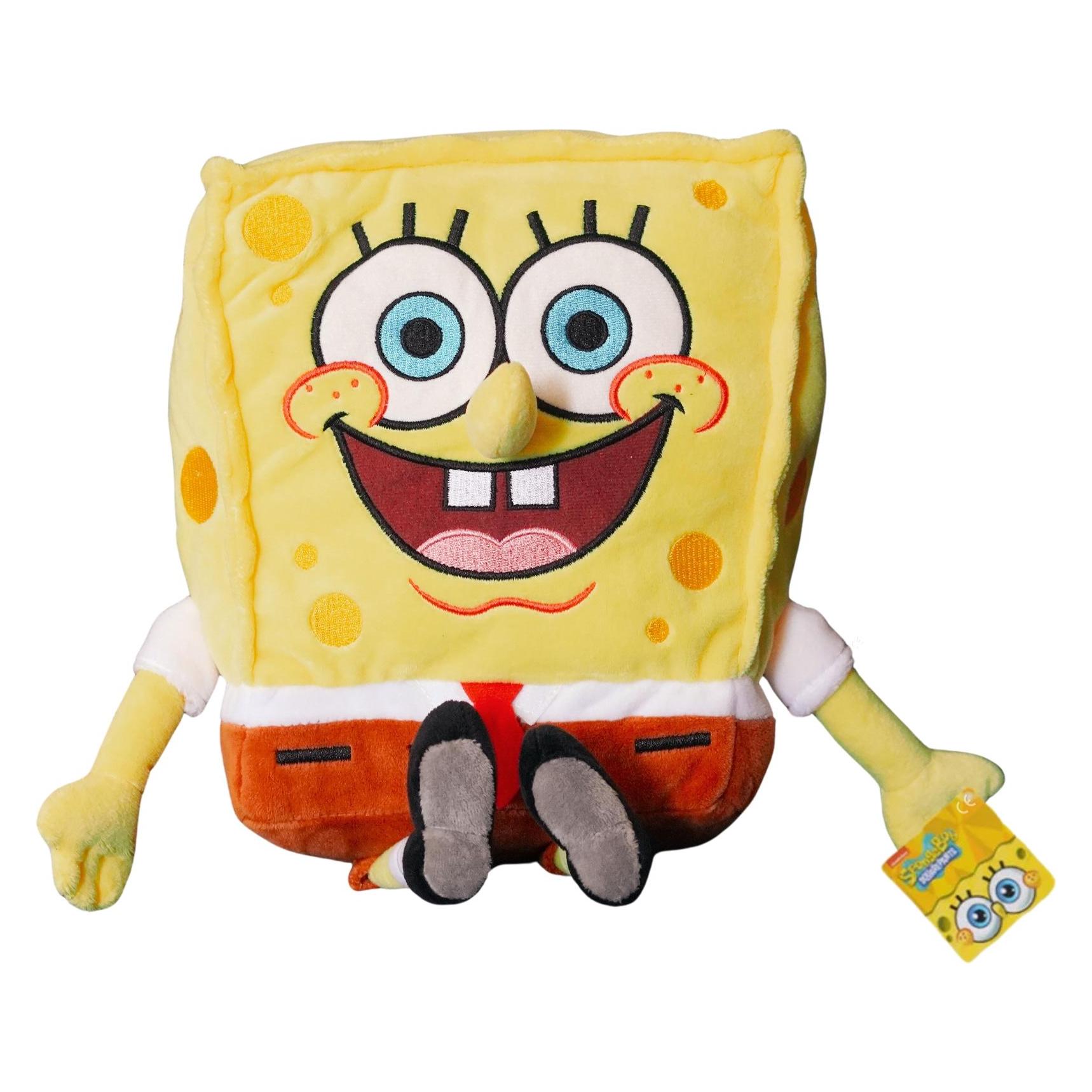 Tinisu Spongebob Kuscheltier - 15 cm Plüschtier Stofftier Schwammkopf (18 cm) (830.16000213)