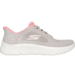 SKECHERS Damen Slipper GO WALK Flex™-NO-TIE FIT, Größe 42 in Grau Grau