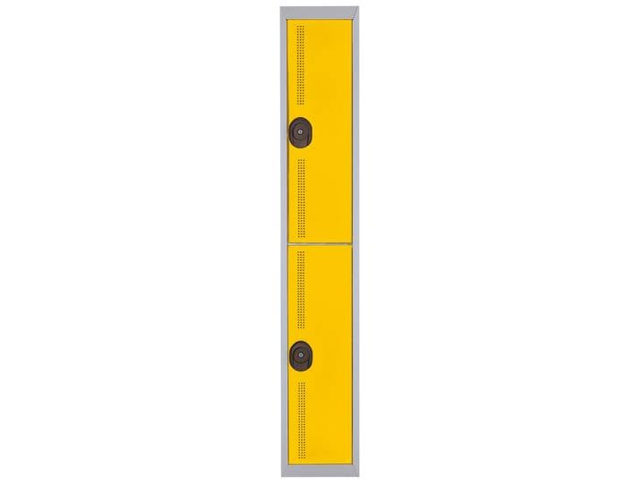 Vestiaire Team Color 2 casiers - L.30 cm - Jaune