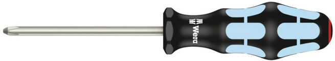 WERA Tournevis pour vis Phillips avec lame en acier inoxydable ″Stainless″ 2 (05032022001)