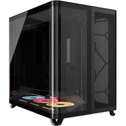 Corsair AIR 5400 LX-R LINK (ATX, E-ATX, mATX, Mini-ITX), PC Gehäuse, Schwarz