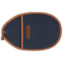 Le Creuset Topflappen 31x21cm, Backhandschuhe + Topflappen, Blau