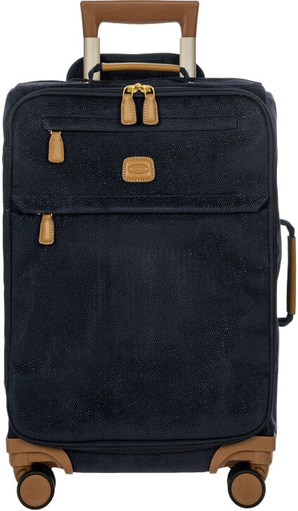 Bric's Life 55cm 4-Wheel Cabin Case - Blue