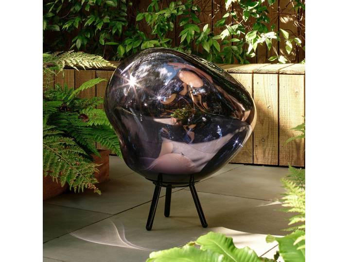 Melt Portable Stehleuchte Smoke Black - Tom Dixon - Wohnzimmer - Design - Kunststoff - Dreibein