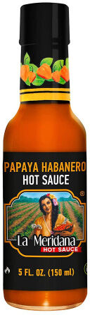 Ahuacatlan La Meridana Papaya and Habanero Sauce 150ml