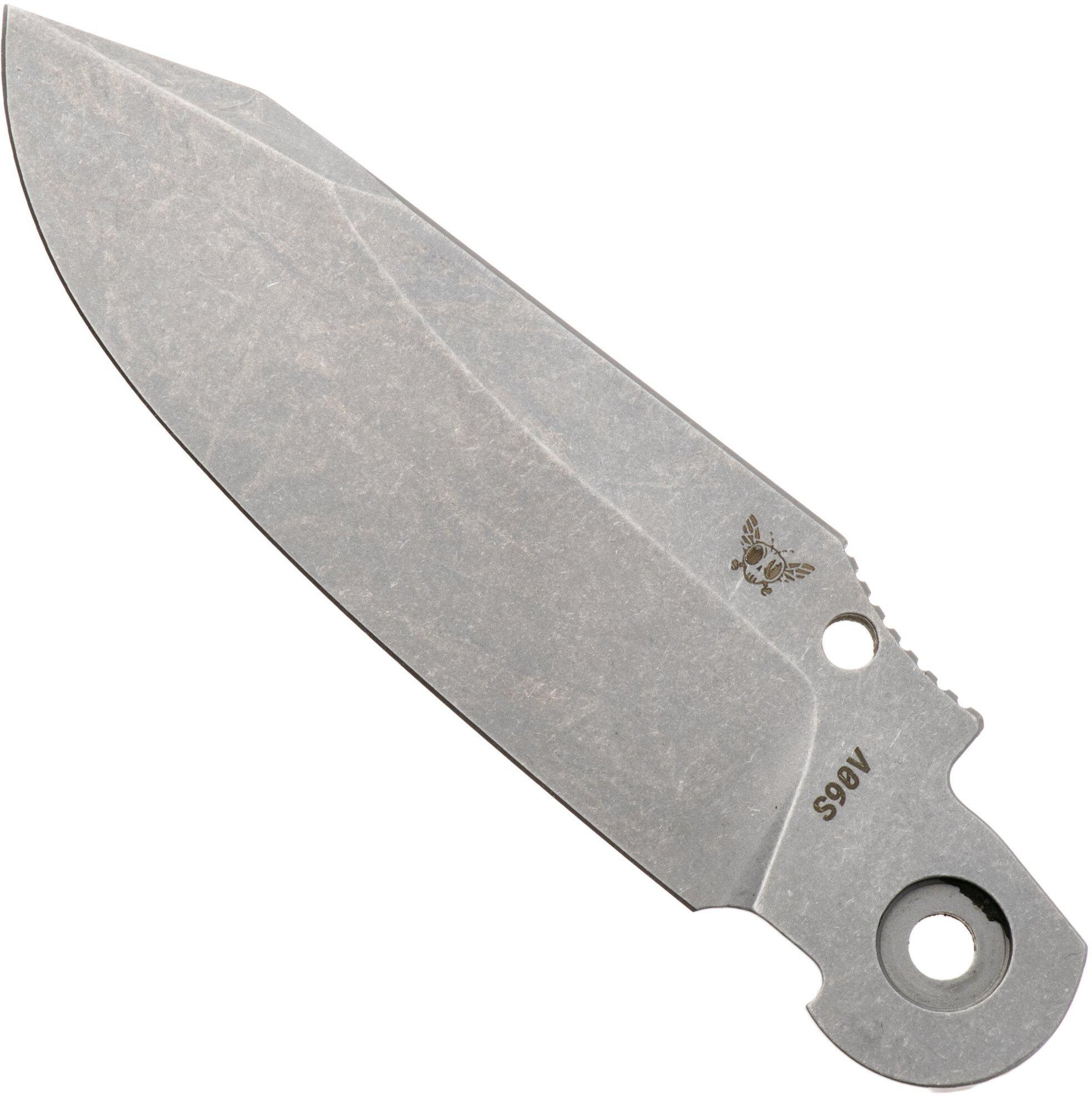 Flytanium Beef Stonewashed CPM S90V Replacement Blade, FLY-1389S, lama