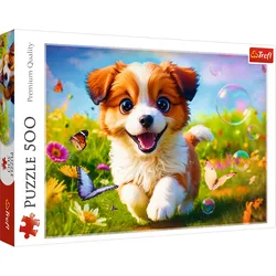 Puzzle - 500 - Glücklicher Hund Trefl 37524