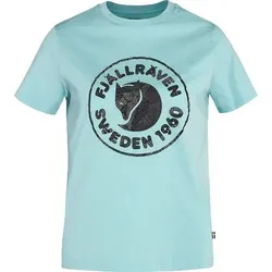 FJÄLLRÄVEN Fjällräven Damen T-Shirt W KANKEN ART LOGO TEE, Größe S in Blau Blau