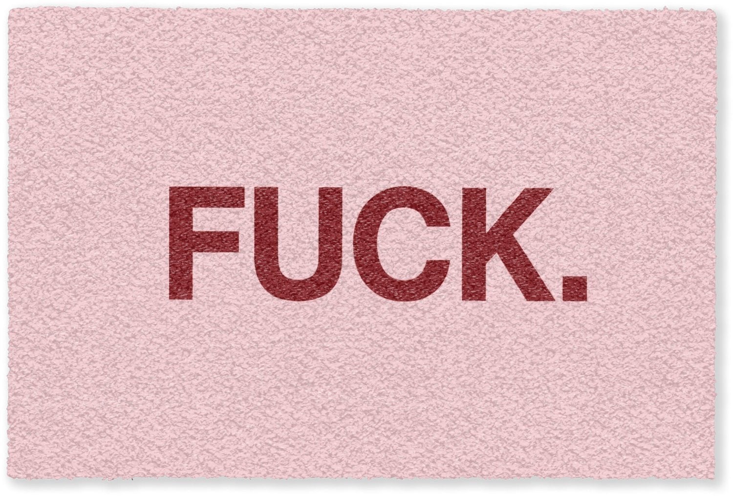 MuchoWow Droogloopmat Statement Inloopmat - Roze - 60 x 40 cm
