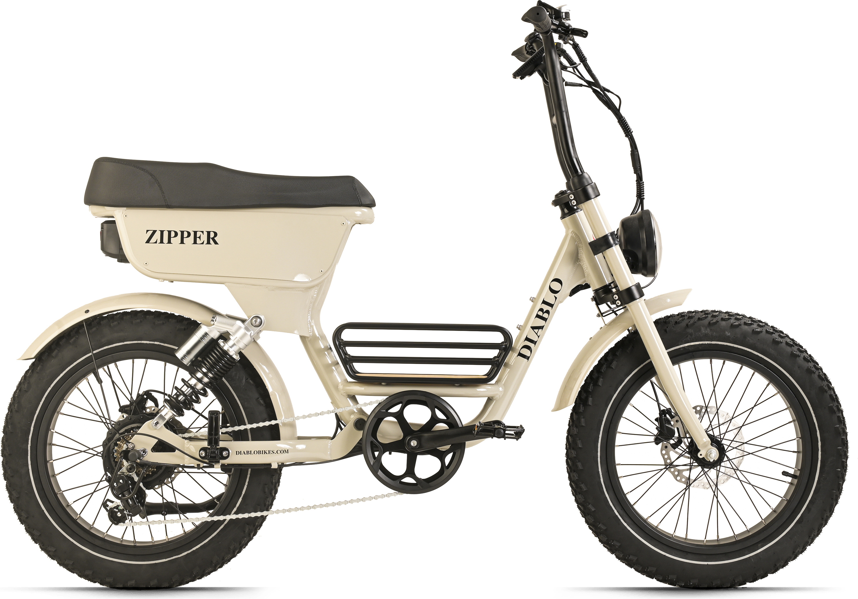 Diablo Bikes Fat E-Bike 20" Kompakt Bike Zipper DIABLO Bikes 530V, 531V