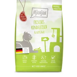 Mjamjam Frisches Rind & Geflügel Katzentrockenfutter Rind & Geflügel
