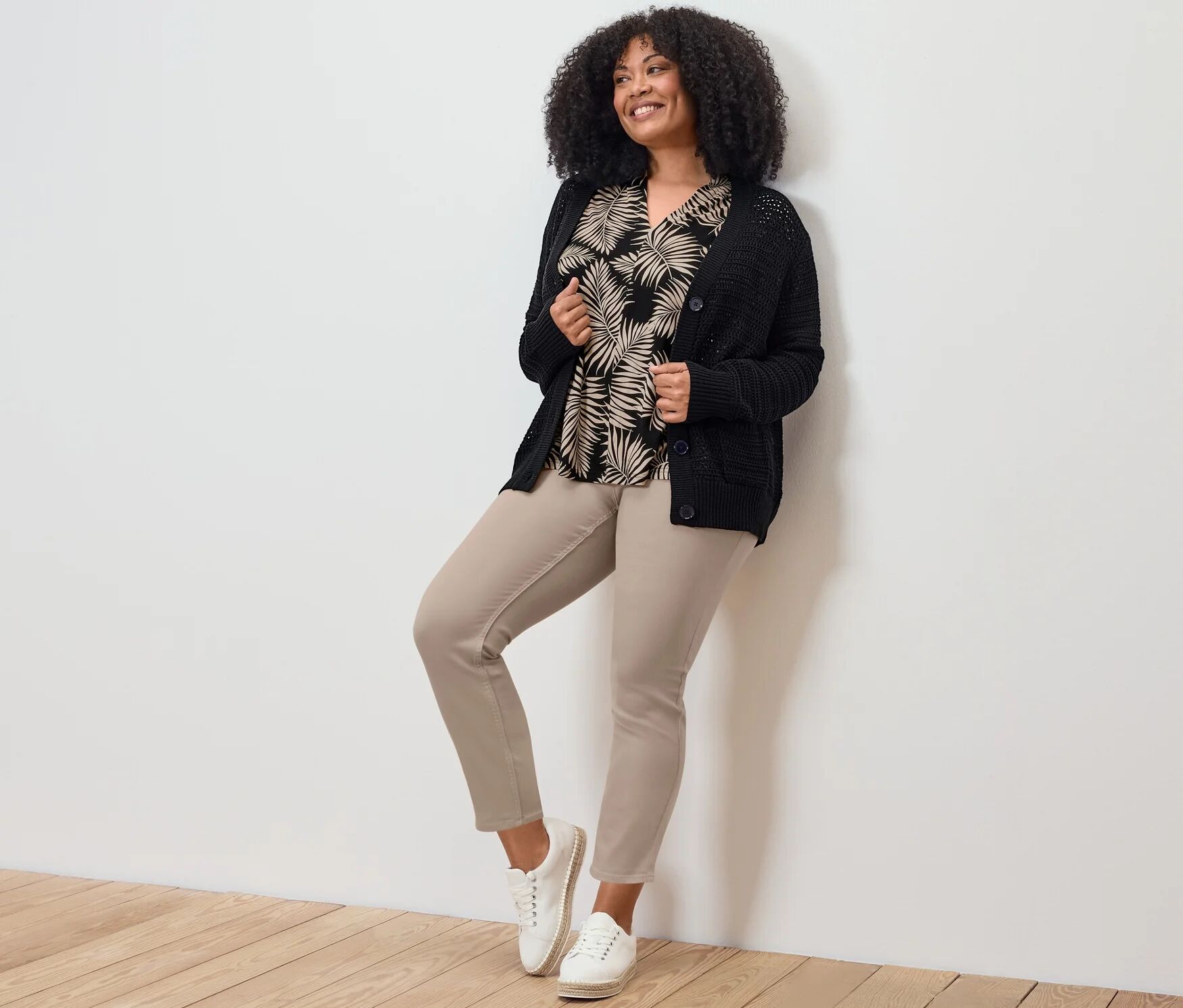 Tchibo - 7/8-Treggings - Damen - Gr. 44 - braun