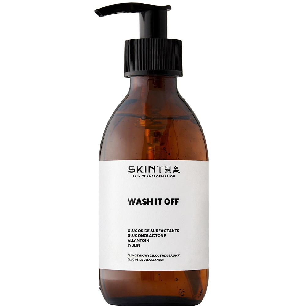 SkinTra Wash It Off Glucoside Cleansing Gel 200mL