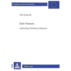 Joint Ventures, Fachbücher von Fritz Gutbrodt
