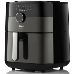 Heißluftfritteuse Air Fryer Schwarz/Silber