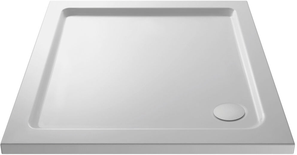 Nuie 70 cm x 70 cm Shower Tray in White White 700mm W