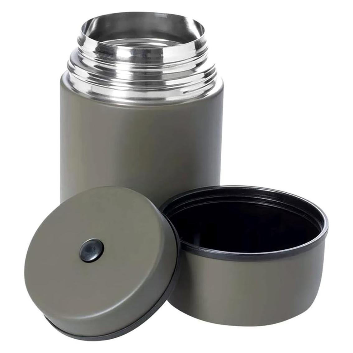 Esbit Edelstahl Thermobehälter "Food", 1L, Olivgrün (1 l) (FJ1000ML-OG)