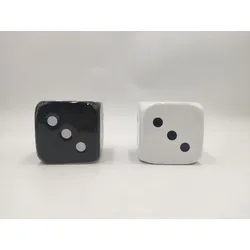 Aschenbecher WÜRFEL (BH 8x8 cm) - BH 8x8 cm