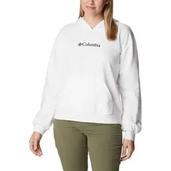 COLUMBIA Columbia Logo III French Terry Hoodie, Größe XL in Weiß Weiß