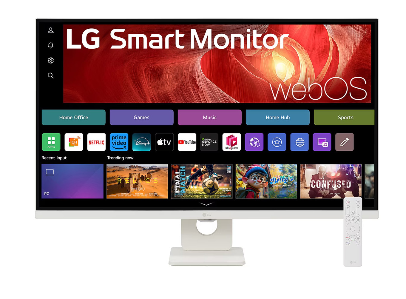 LG Smart Monitor 32U721SA-W 31.5 Zoll 4K (UHD) VA Panel 16:9 Monitor