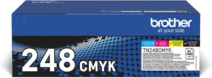 TONER BROTHER TN248VA PACK 4 COR