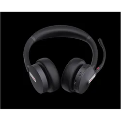 Yealink BH70 (Kabellos, USB-C, Microsoft Teams), Office Headset, Schwarz