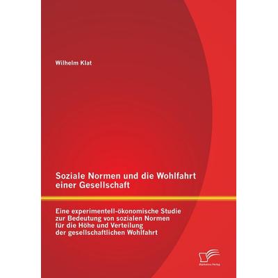 Soziale Normen und die Wohlfahrt einer Gesellschaft: Eine experimentell-ökonomische Studie zur Bedeutung von sozialen Normen für die Höhe und