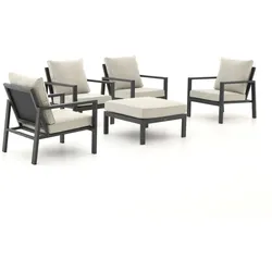 Manifesto Alzano Sessel Lounge-Set 5-teilig