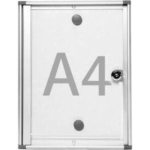 Maul Maul Schaukasten  extraslim 68201, innen, 1 x A4, magnetisch, extraflach, abschließbar