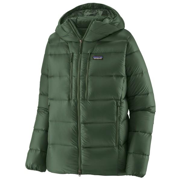 Patagonia - Fitz Roy Down Hoody - Daunenjacke Gr L grün/oliv