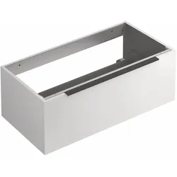 Kludi-ICOS Wandh. Waschtischunterschrank 100 x 50 cm H35 cm mattweiß