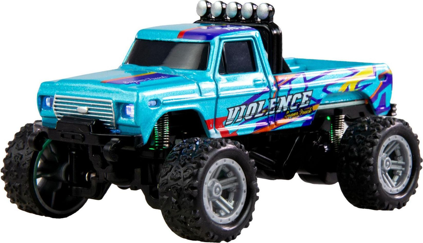 AMEWI RC Monstertruck DieCast 1:64 RTR blau