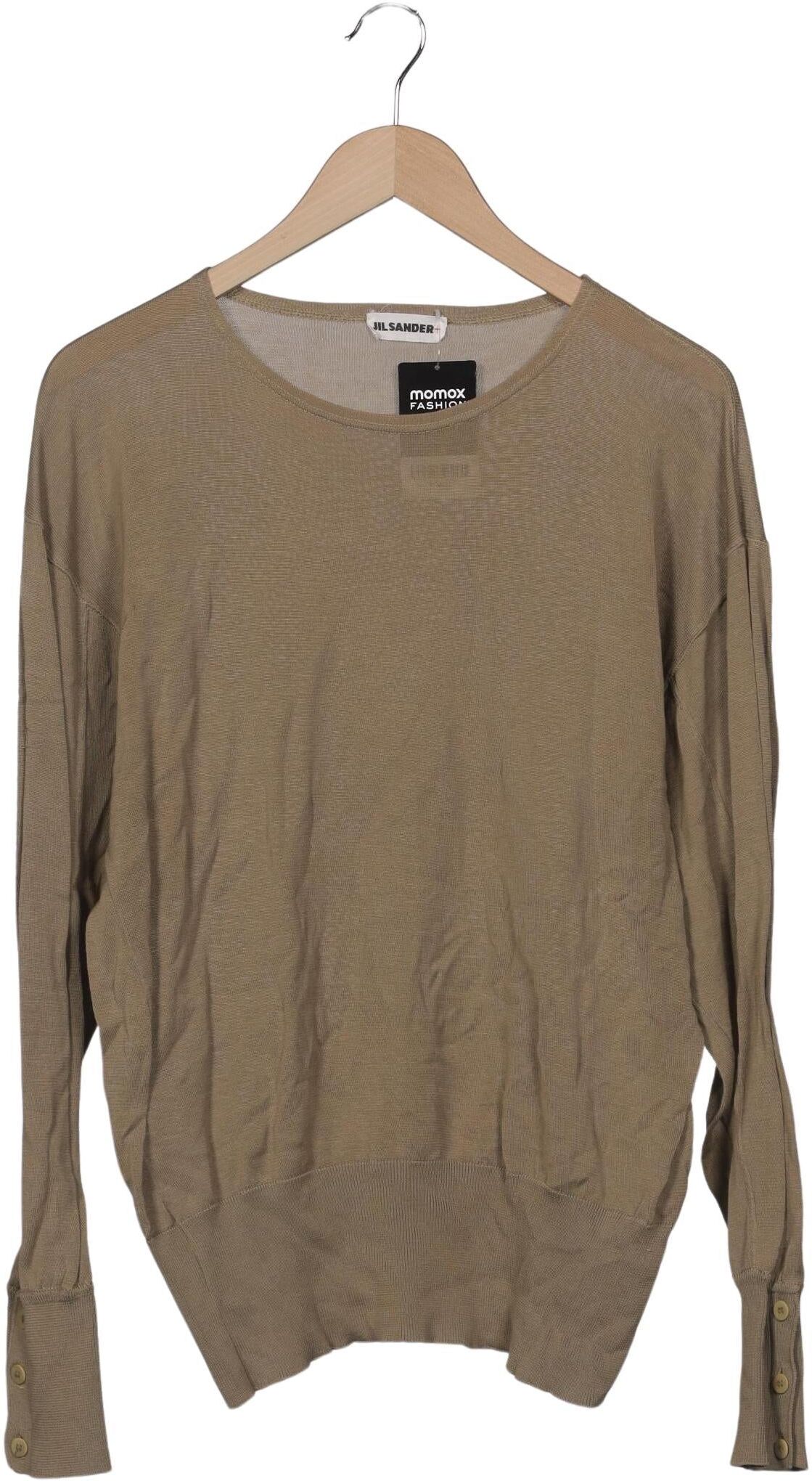 Jil Sander Damen Pullover, Beige, Gr. EU 36 (IT 42), Baumwolle - Second Hand