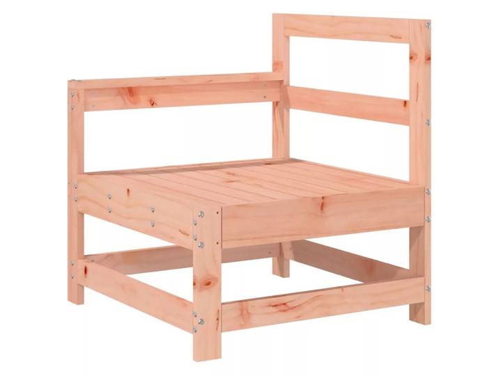 VidaXL - Garten ecksofa douglasienholz, One Size, Braun