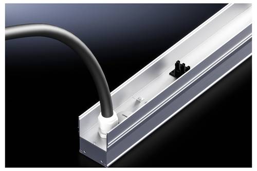 Rittal 7859081 19 Zoll Netzwerkschrank-Stromschiene Aluminium (eloxiert)