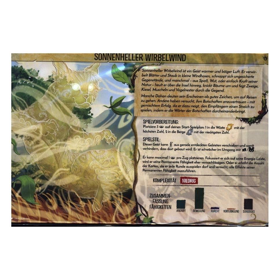 Pegasus 90018G - Spirit Island: Sonnenheller Wirbelwind, ab 12 Jahren (DE-Erweiterung) (Deutsch, 1 - 4 Spieler) (90018G)