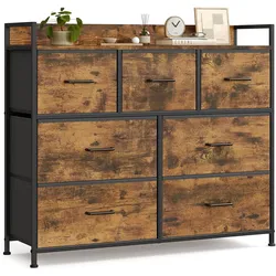 Songmics, Kommode + Sideboard, Matthew (98 x 28.50 x 85 cm)