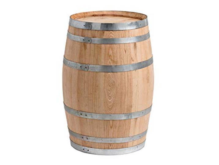Temesso 100 Liter Holzfass, neues Fass, Weinfass aus Kastanienholz (Fass unbehandelt geschlossen)
