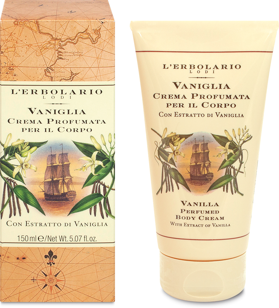 L'Erbolario Vaniglia Perfumed Body Cream 150 ml