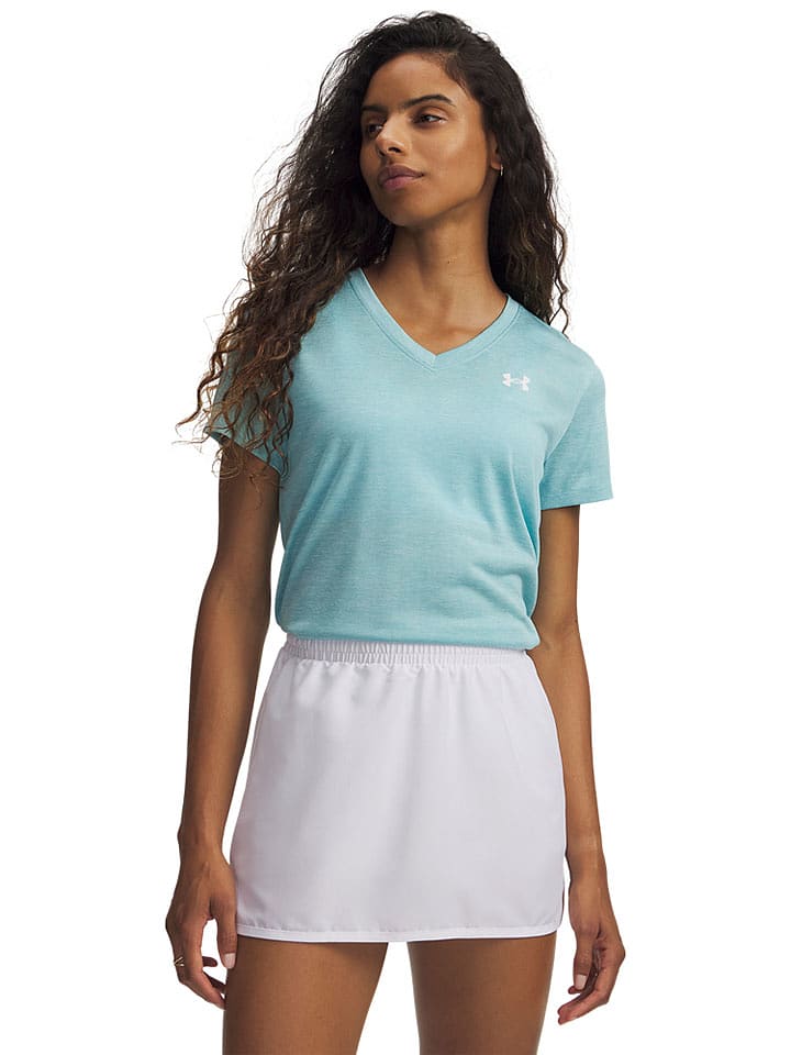 Under Armour Trainingsshirt in Türkis - L