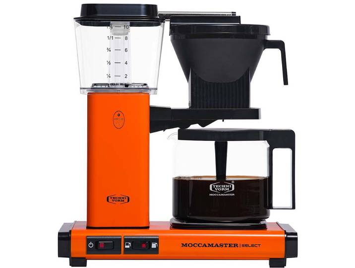 Moccamaster KBG Select - Filterkoffiezetapparaat - Orange - 5 jaar garantie