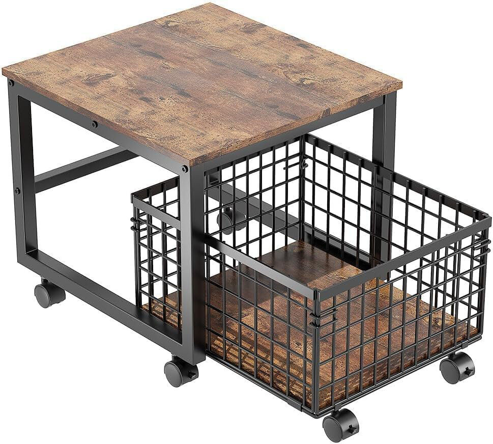 Rio 53 cm W Storage Rack Natural 45.7cm H X 53cm W X 49cm D