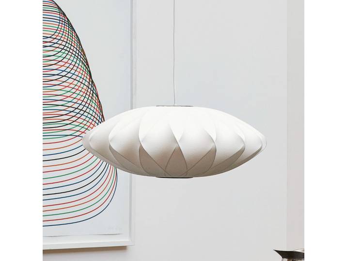 Nelson Saucer Crisscross Bubble Pendellampe, Ø 63,5 cm - HAY Nelson Saucer Bubble Crisscros - Wohnzimmer - Design - Kunststoff - Einflammig