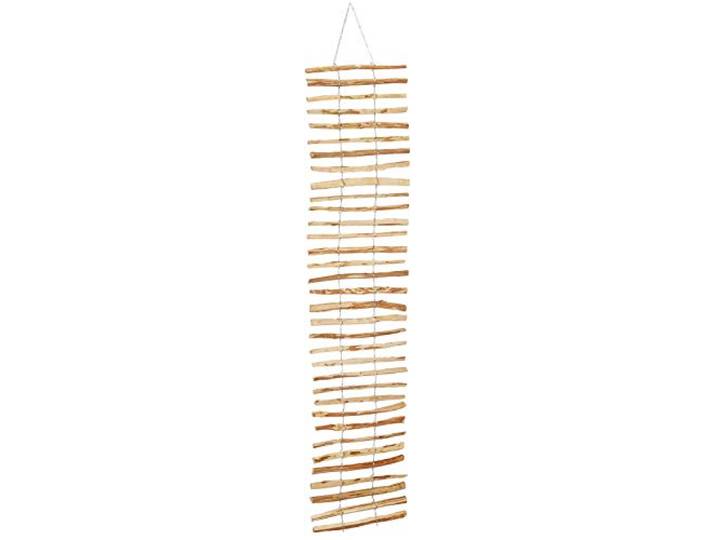 dobar® Rankleiter & Steckzaun für den Außenbereich - Dekorativer Sichtschutz aus unbehandeltem Haselnuss-Holz Staketenzaun - 50 x 200 cm