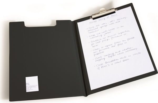 Durable Clipboard   A4   Med Omslag   Sort