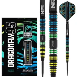 Red Dragon Dragonfly Black Tapered - Steeldarts