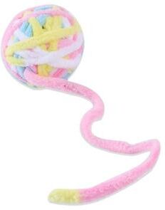 Uplifted Finds Dr.DC Colorful Wool Cat Teaser Toy Balls rainbow