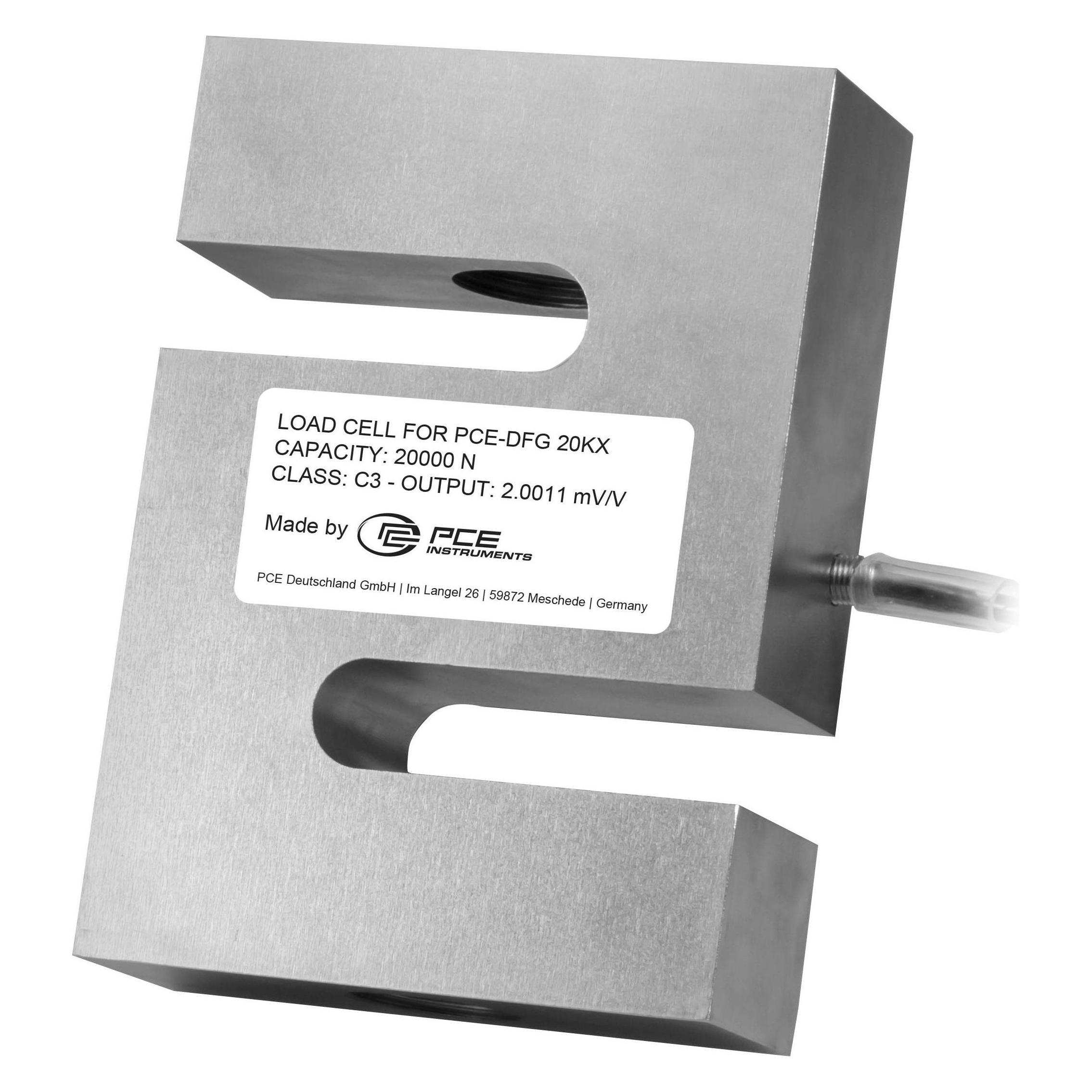 PCE Instruments PCE-DFG 20K X Kraftmessgerät 0 - 20 N Werksstandard (ohne Zertif (Kraftmessgerät) (PCE-DFG 20K X)