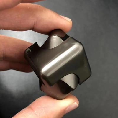 Uplifted Finds Square Decompression Spinning Top Dice Cube Anti Anxiety Fingertip Toy gray